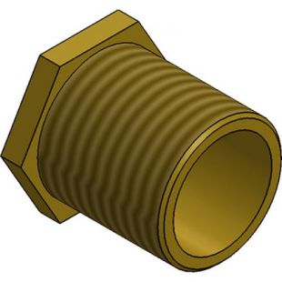 20mm Male Brass Bush Long